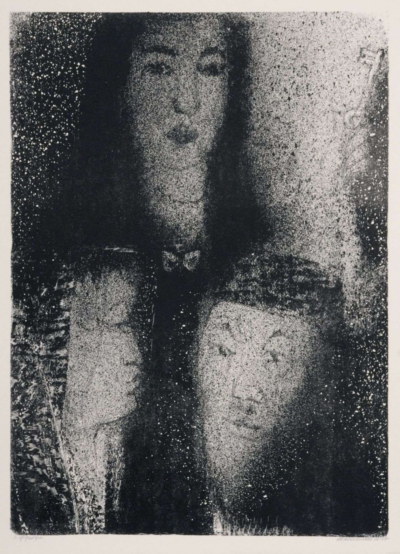 Anatoli Kaplan "Frejdl und ihre Eltern". 1965.