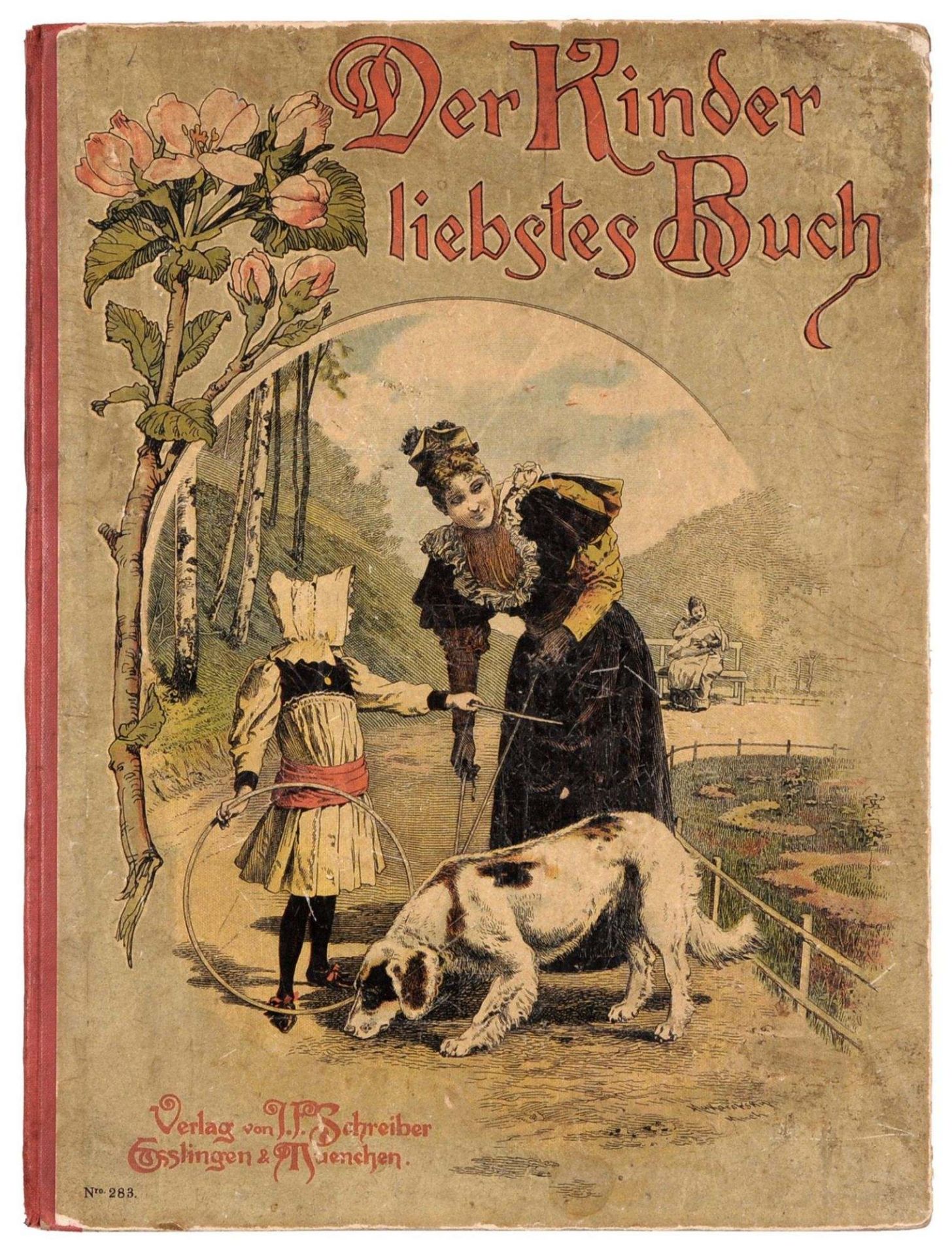 Verlag J. F. Schreiber "Der Kinder liebstes Buch". Wohl um 1900.