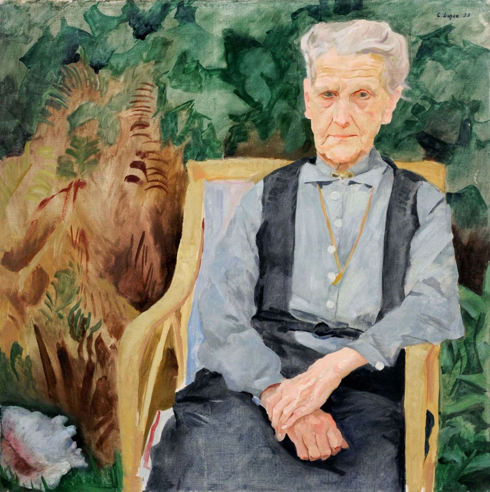 Carl Lohse "Meine Mutter". 1933.