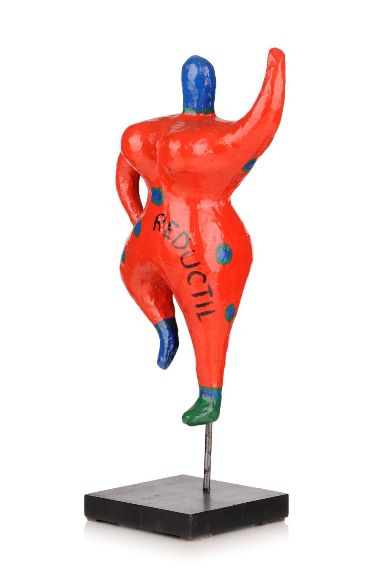 Tanzende Figur / Nana, "Reductil" nach Niki de Saint Phalle 2. H. 20. Jh.