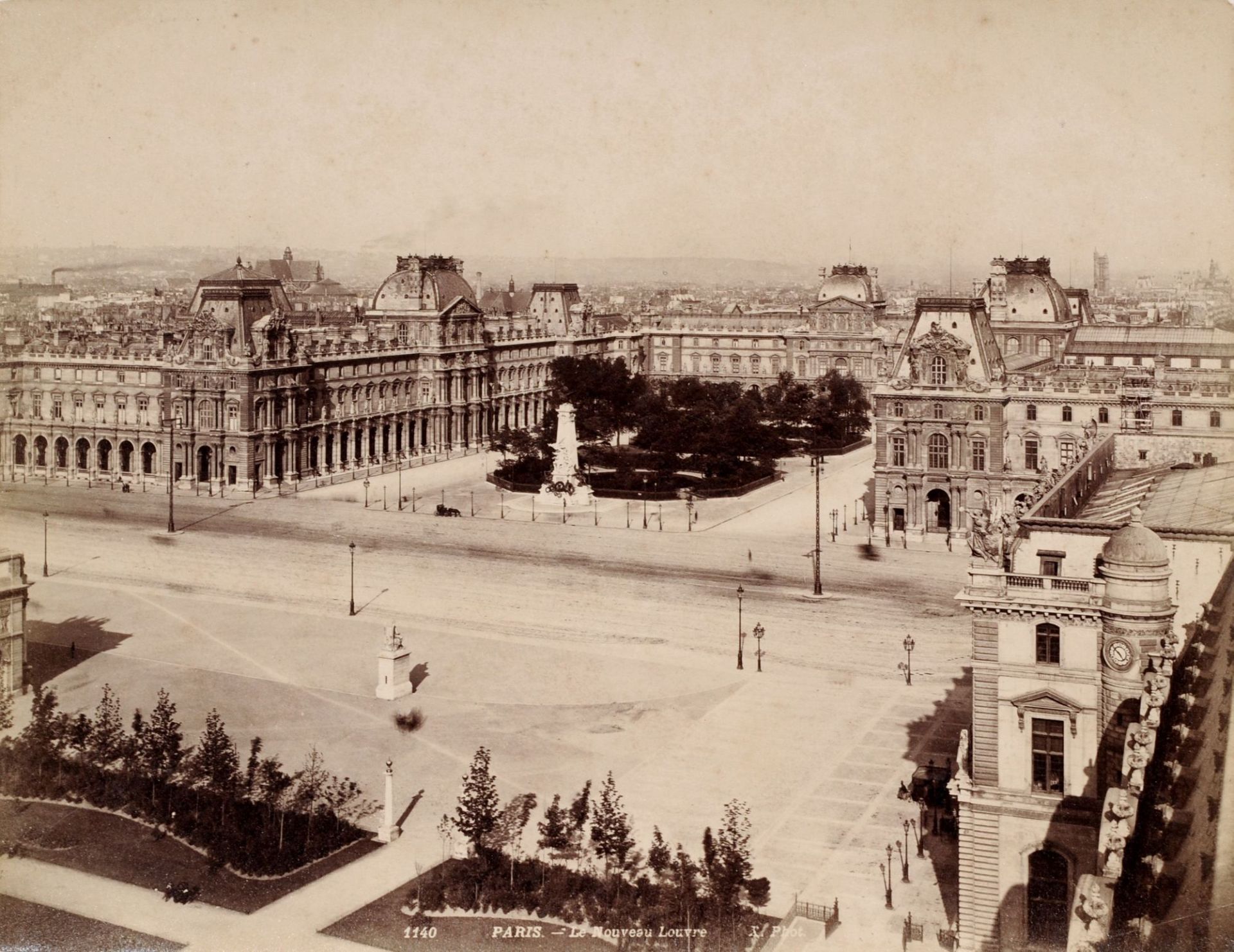 Sechs Ansichten von Paris. 1850er/1920er Jahre. - Image 6 of 6