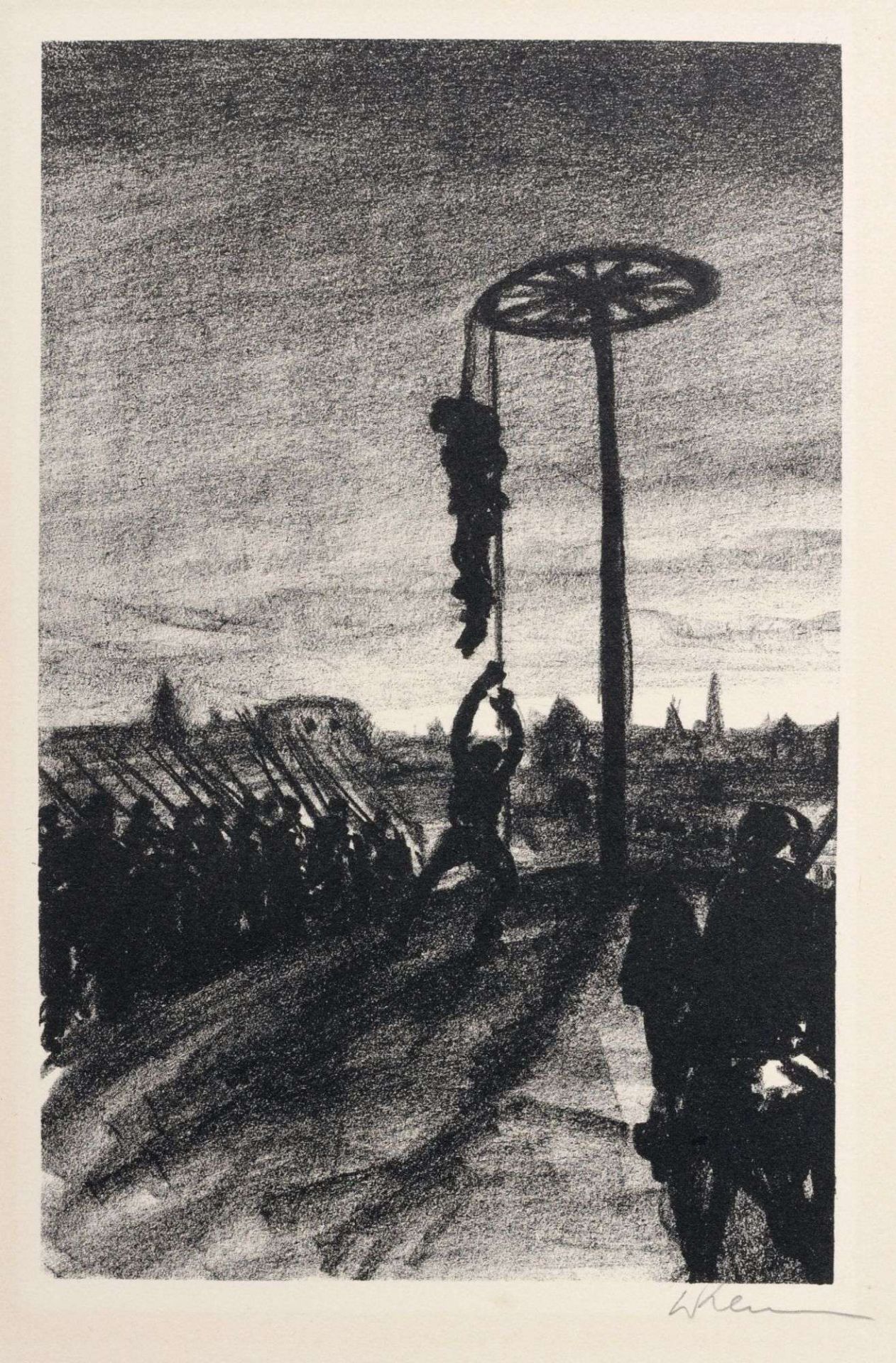 Walther Klemm, Sieben druckgrafische Arbeiten. Um 1910. - Bild 2 aus 7