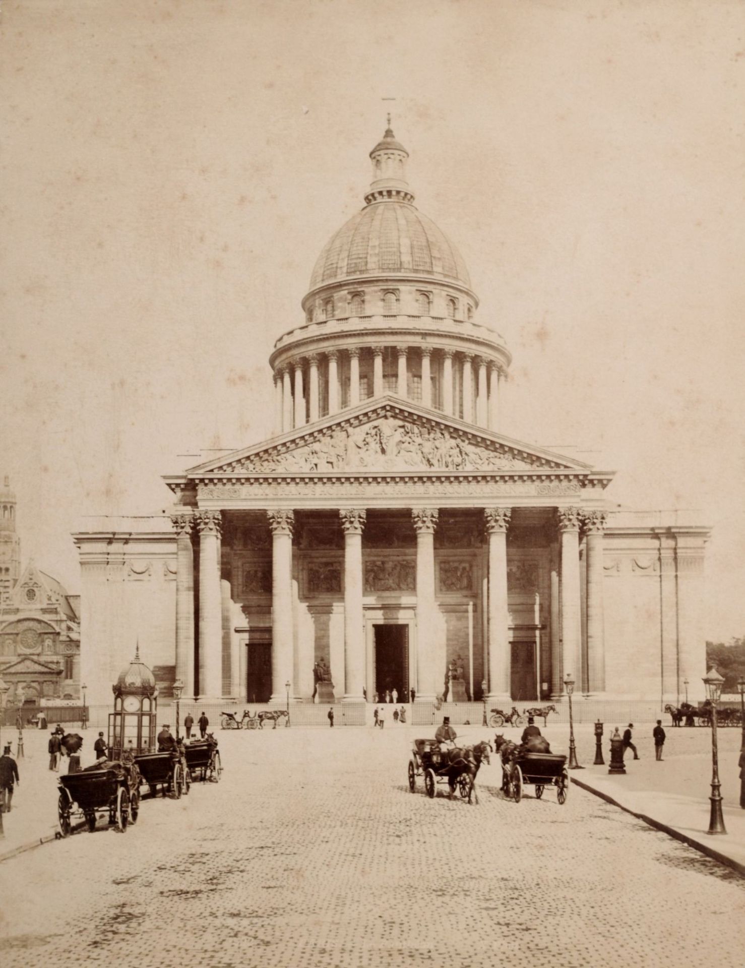 Sechs Ansichten von Paris. 1850er/1920er Jahre. - Image 2 of 6