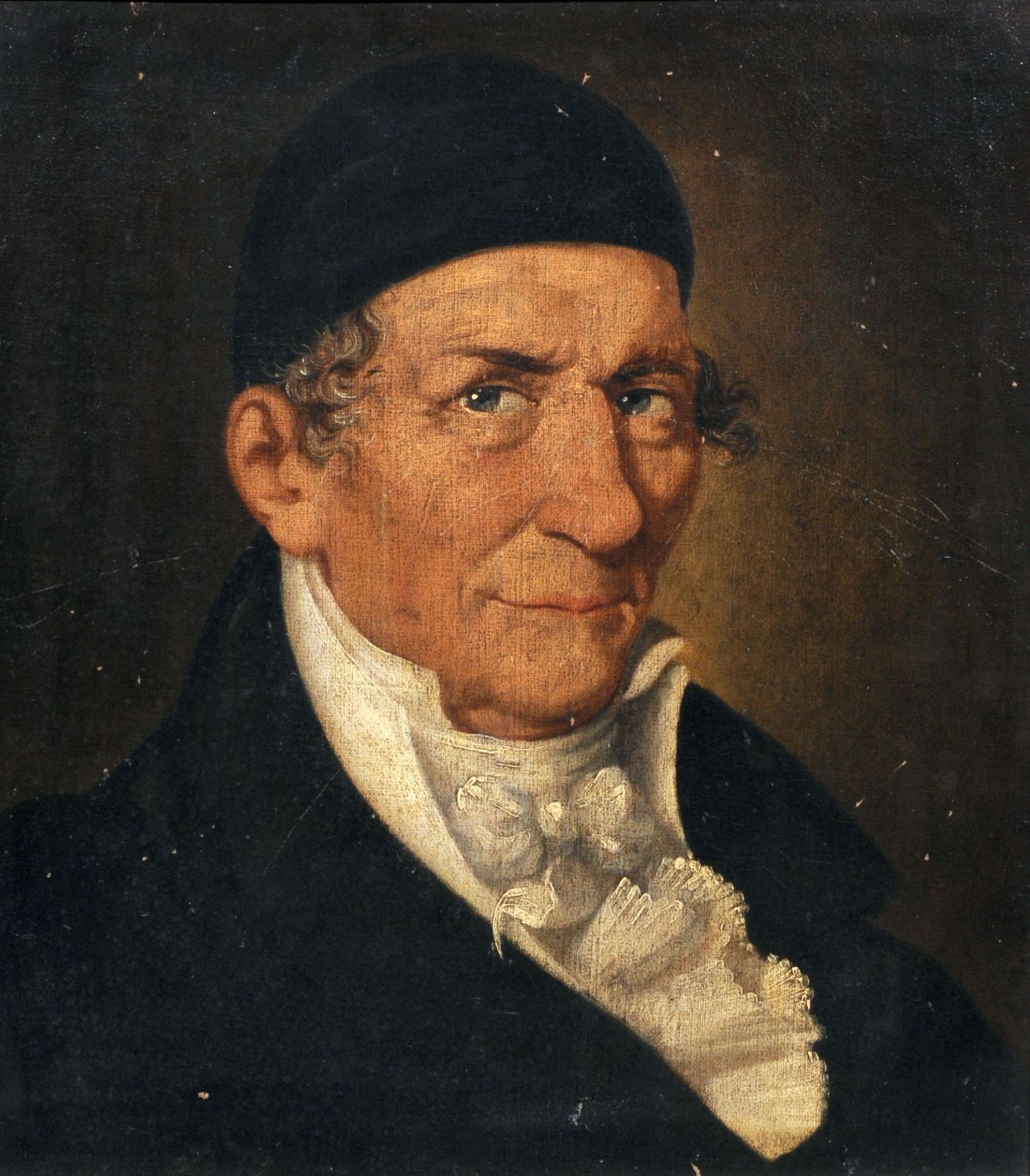 Unbekannter deutscher Maler, Herrenporträt. Nach 1850.