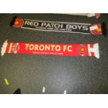 Toronto FC scarf ***Note from Auctioneer*** All items will come with an official Certificate of