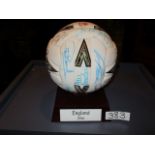 England Euro 1996 signed ball ***Note from Auctioneer*** All items will come with an official