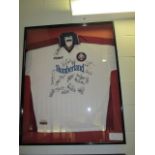 Oldham Athletic Collectible Sport Memorabilia Jersey , 32in w x 40in hgt (This Lot is part of Bulk