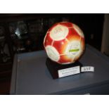 United States U20 Men Blackbaud Stadium November 13-17 2002 signed soccer ball ***Note from