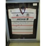 Queens Rangers FC Collectible Sport Memorabilia Jersey , 32in w x 40in hgt (This Lot is part of Bulk