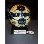 Major League Soccer 2002 All Stars signed Soccer Ball ***Note from Auctioneer*** All items will come