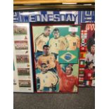 Brazil 2002 Player print, 24in w x 35in hgt ***Note from Auctioneer*** All items will come with an