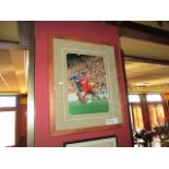 Robbie Fowler, Liverpool signed photo , 14 w x 17in hgt ***Note from Auctioneer*** All items will