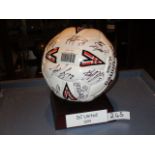 DC United 1999 signed Mitre soccer ball ***Note from Auctioneer*** All items will come with an