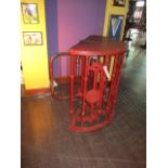 Turnstile from Liverpool Stadium's Anfeld Road end built circa 1884 - removed from stadium at end of