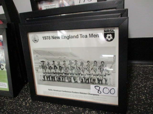 New England Tea Men team photo 1978, 11-1/4in w x 9in hgt ***Note from Auctioneer*** All items
