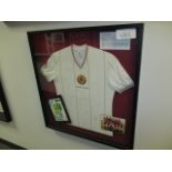 Aston Villa European Champions 1981/82 signed replica jersey. Signed by 16 members of the1981/82