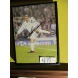 Zinedine Zidane, Real Madrid Signed Photo , 8in w x 10in hgt ***Note from Auctioneer*** All items