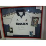 Tottenham Hotspur # 7 Darren Anderton signed jersey, 41in w x 33in hgt ***Note from Auctioneer***