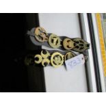 LOT OF 2 horoscope belt ***Note from Auctioneer*** All items will come with an official