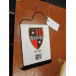 Metro Stars MLS pennant, 10in w x 13in hgt ***Note from Auctioneer*** All items will come with an