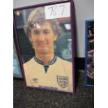 England's Tony Adams sign photo print, 11in w x 16in hgt ***Note from Auctioneer*** All items will
