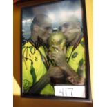 Rivaldo, Brazil, World Cup Signed Photo , 6-1/2in w x 10in hgt ***Note from Auctioneer*** All