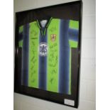 Bristol City Collectible Sport Memorabilia Jersey , 32in w x 40in hgt (This Lot is part of Bulk