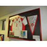 Canadian Under 20 National Team signed jersey and pennent 2002 World Youth Champs 2003 qualifier,