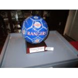 Glasgow Rangers 2002 signed football ***Note from Auctioneer*** All items will come with an official