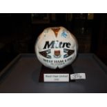 West Ham United 1998 signed football ***Note from Auctioneer*** All items will come with an official