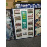 MLS Inaugural Season Team poster 1996, 24in w x 35in hgt ***Note from Auctioneer*** All items will