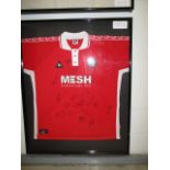 Charlton Athletic Collectible Sport Memorabilia Jersey , 32in w x 40in hgt (This Lot is part of Bulk