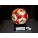 El Salvador U20 Men Blackbaud Stadium November 13-17, 2002 signed soccer ball ***Note from