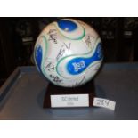 DC United 2006 signed Adidas soccer ball ***Note from Auctioneer*** All items will come with an