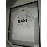 Preston North End FC Collectible Sport Memorabilia Jersey , 32in w x 40in hgt (This Lot is part of