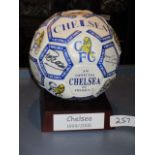 Chelsea 1999/2000 football signed by over 14 players ***Note from Auctioneer*** All items will