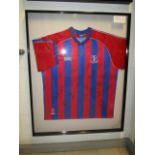 Crystal Palace Collectible Sport Memorabilia Jersey , 32in w x 40in hgt (This Lot is part of Bulk