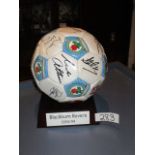 Blackburn Rovers 1993/94 signed ball ***Note from Auctioneer*** All items will come with an official