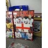Pride of England print, 24in w x 35in hgt ***Note from Auctioneer*** All items will come with an