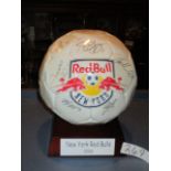 New York Red Bulls 2006 signed soccer ball ***Note from Auctioneer*** All items will come with an