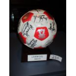 Liverpool 1990/91 signed football ***Note from Auctioneer*** All items will come with an official