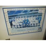 Tottenham Hotspur signed team photo 1998/89, 28in w x 20in hgt ***Note from Auctioneer*** All