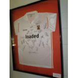 Barnet FC Collectible Sport Memorabilia Jersey , 32in w x 40in hgt (This Lot is part of Bulk Bid Lot