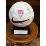 United States U23 Men's Canada U23 Men's, May 19, 1999 at Blackbaud Stadium signed soccer ball -