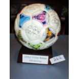 United States Women 1999 World Cup signed Adidas Offical Match Ball of 1999 World Cup - signed by