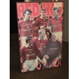 Manchester United "Red Hot" photo, 23In w x 34in hgt ***Note from Auctioneer*** All items will
