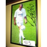 Ronaldo (Brazil) Real Madrid, Signed Photo , 6-1/2in w x 10in hgt ***Note from Auctioneer*** All