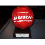 Dallas Burn 2000 signed soccer ball ***Note from Auctioneer*** All items will come with an