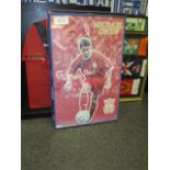 Liverpool's Michael Owen print, 24in w x 34in hgt ***Note from Auctioneer*** All items will come