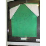 Plymouth Argyle Collectible Sport Memorabilia Jersey , 32in w x 40in hgt (This Lot is part of Bulk